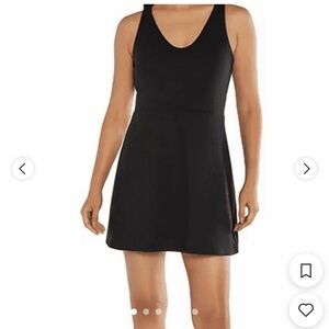 GAP | Black Athletic Dress | built-in bra/shorts | tank | size L